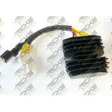 Rick's Motorsports Electrics Universal Hot Shot Lithium Ion Compatible Rectifier-Regulator for Suzuki Burgman 650 '03-20, Boulevard M90 '09-20
